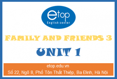 Family and Friends 3 - Unit 1 - Track 12+13+14